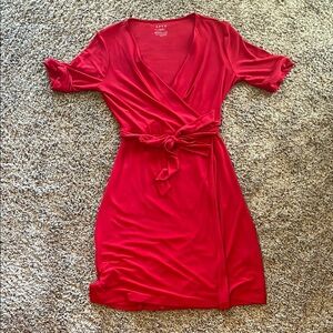 Apt. 9 Vibrant Red Wrap Dress